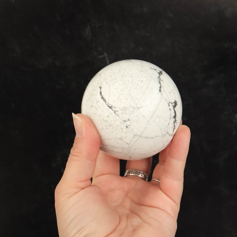 Howlite Sphere