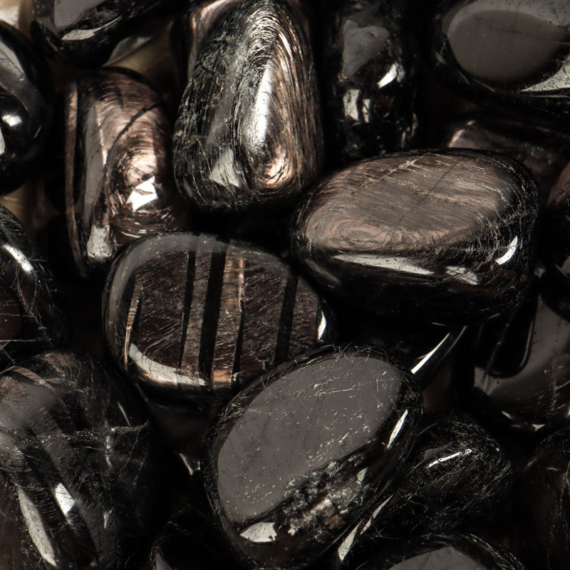 Hypersthene Tumbled Crystal Tumbled Aries