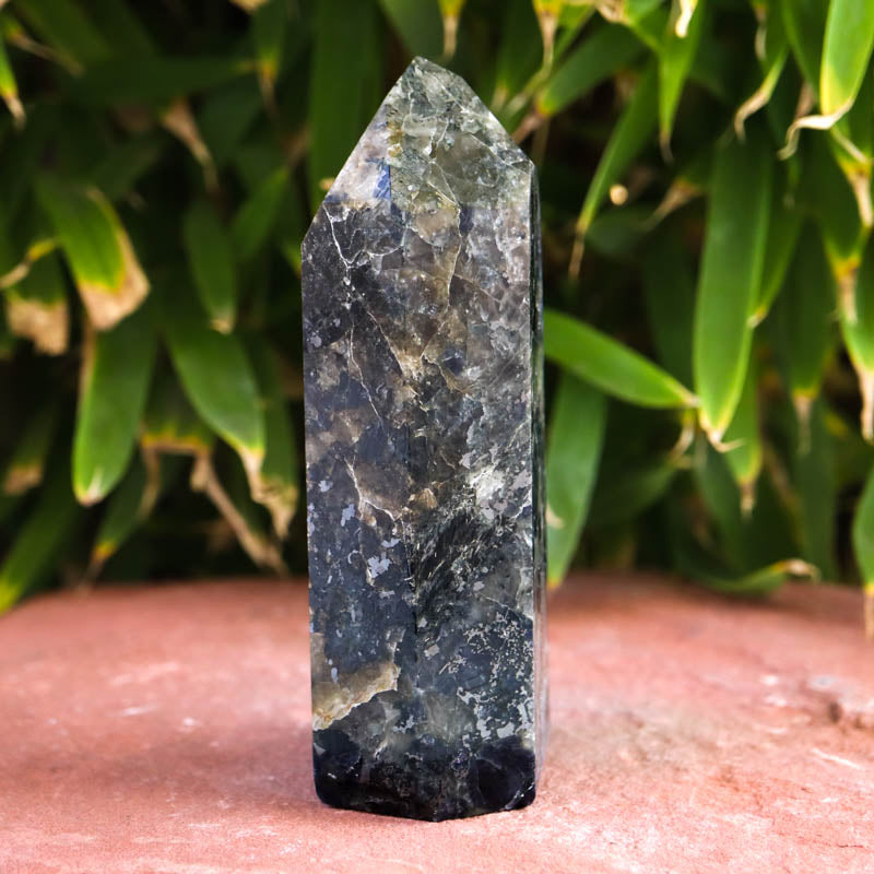 Iolite Base Cut Point Crystal Point Crystal Magic