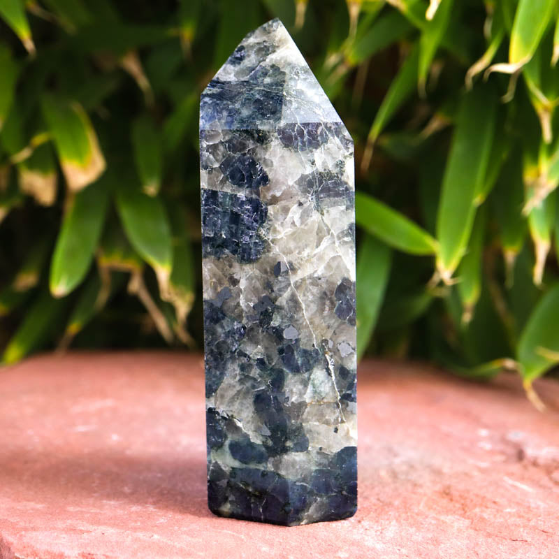 Iolite Base Cut Point Crystal Point Crystal Magic
