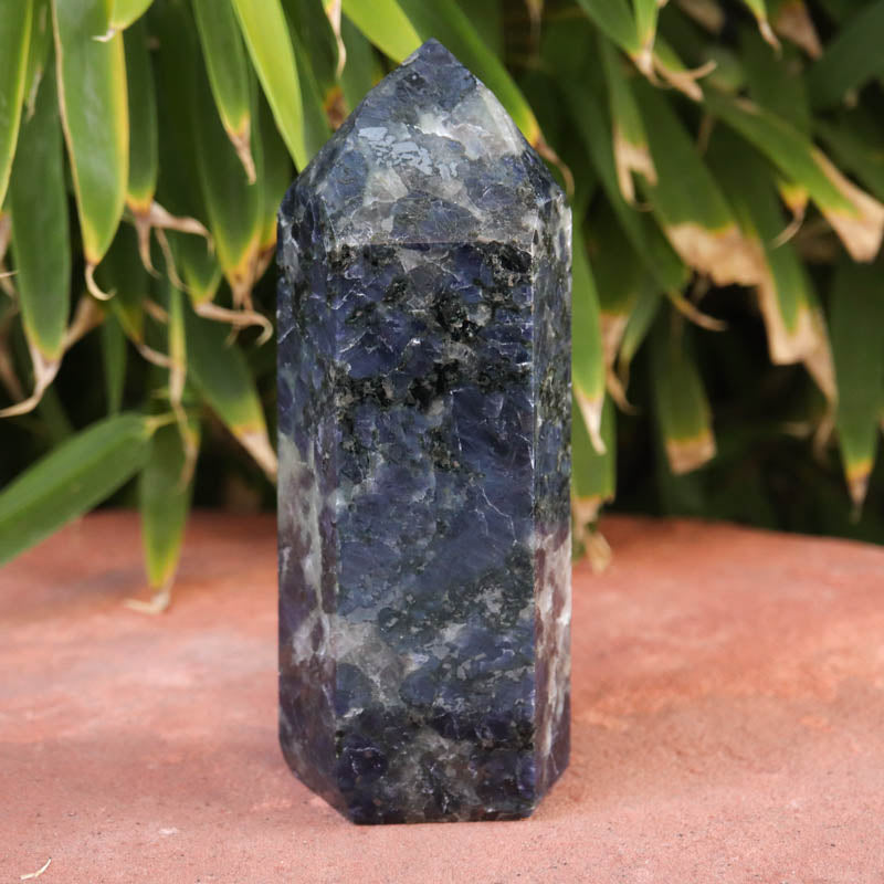 Iolite Base Cut Point Crystal Point Crystal Magic