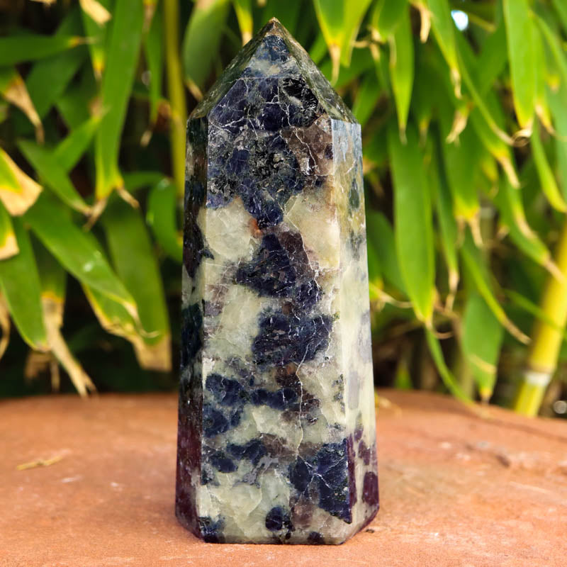 Iolite Base Cut Point Crystal Point Crystal Magic