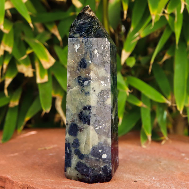 Iolite Base Cut Point Crystal Point Crystal Magic