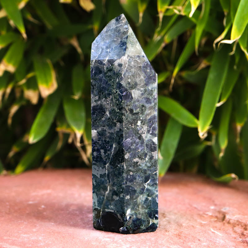 Iolite Base Cut Point Crystal Point Crystal Magic