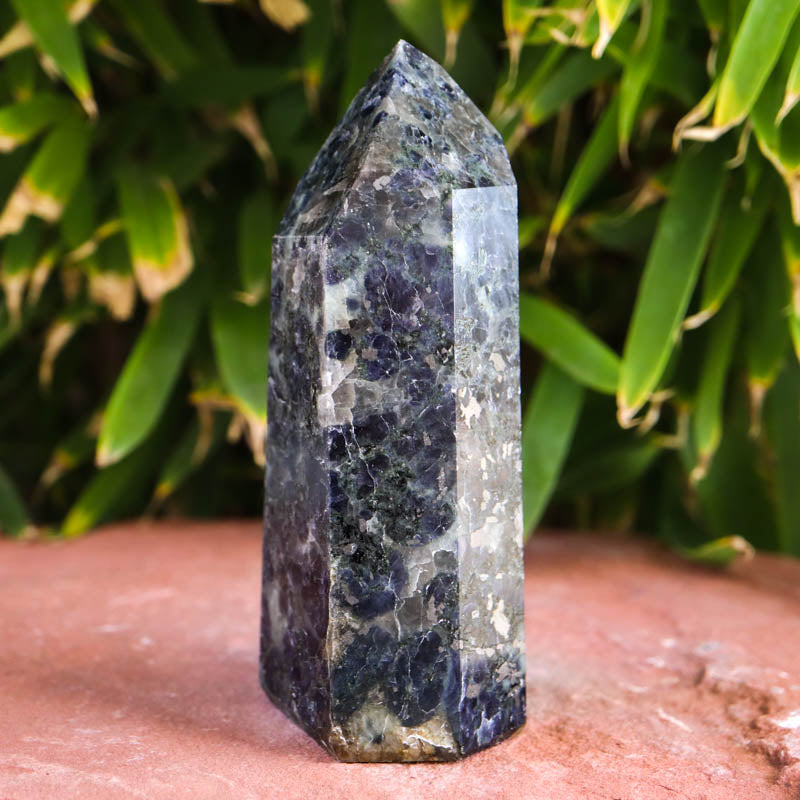 Iolite Base Cut Point Crystal Point Crystal Magic