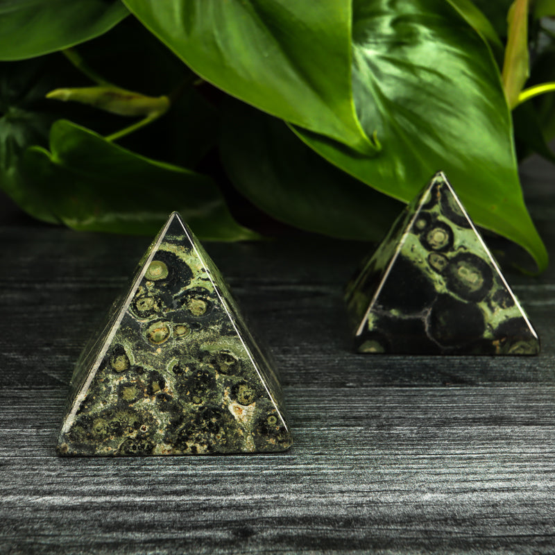 Kambaba Jasper Pyramid