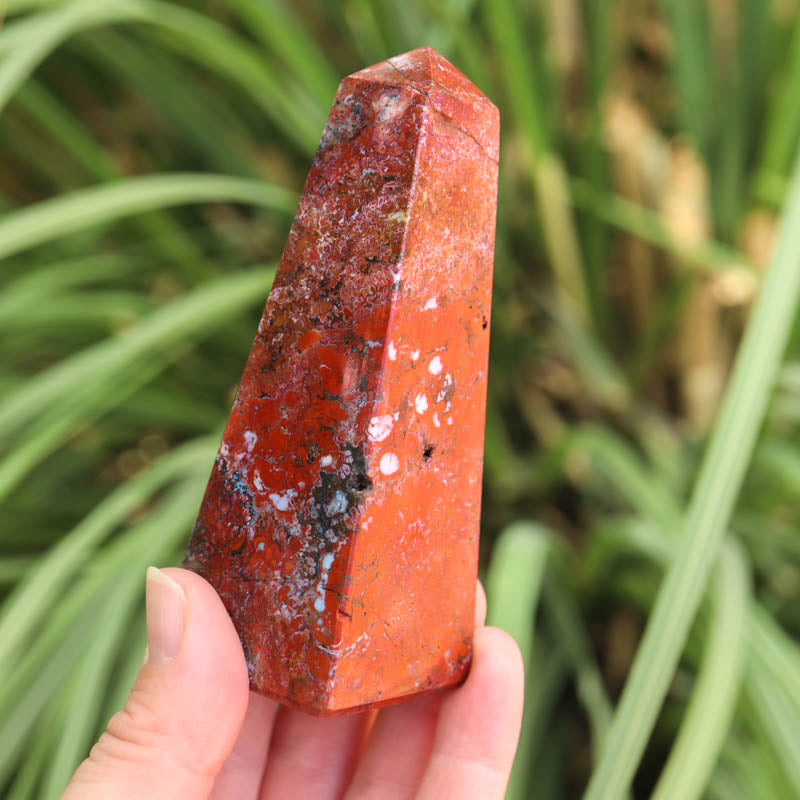 Red Jasper Obelisk