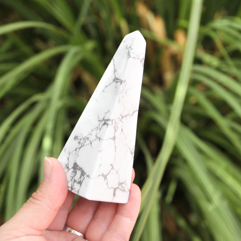Howlite Obelisk