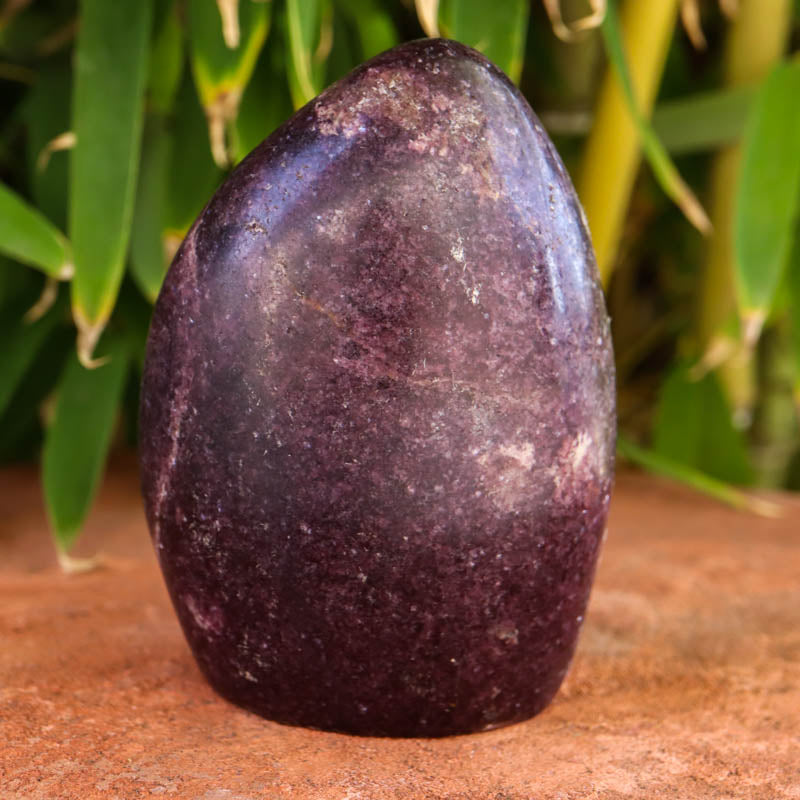 Base Cut Lepidolite Free Form Crystal Carving Crystal Magic