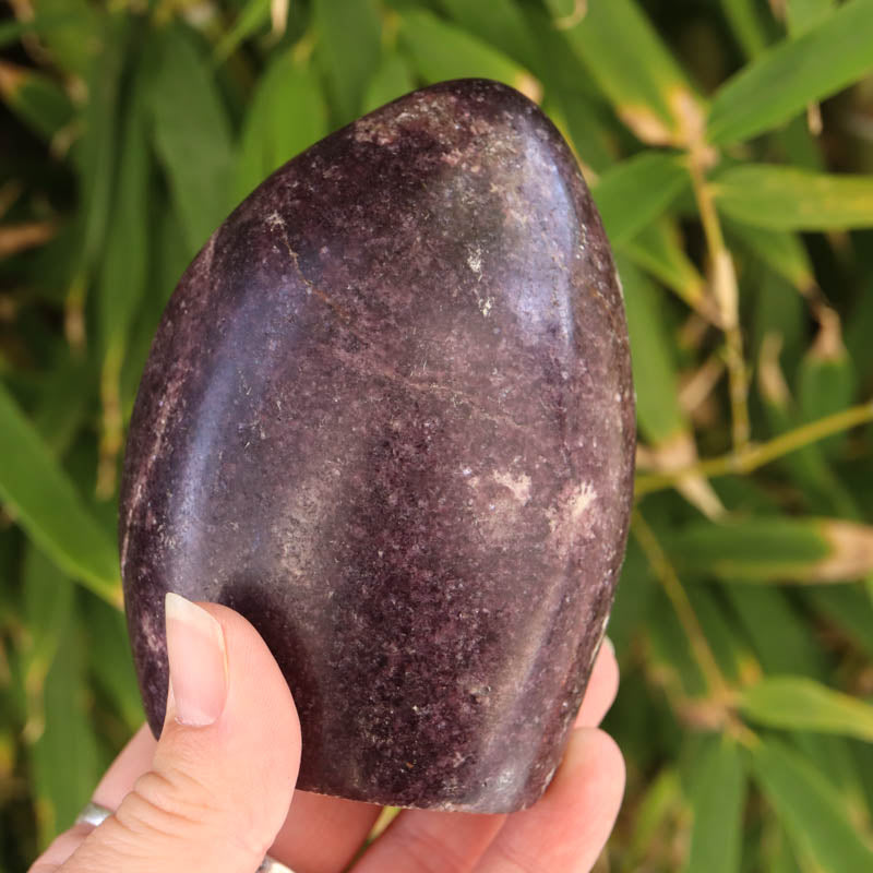 Base Cut Lepidolite Free Form Crystal Carving Crystal Magic