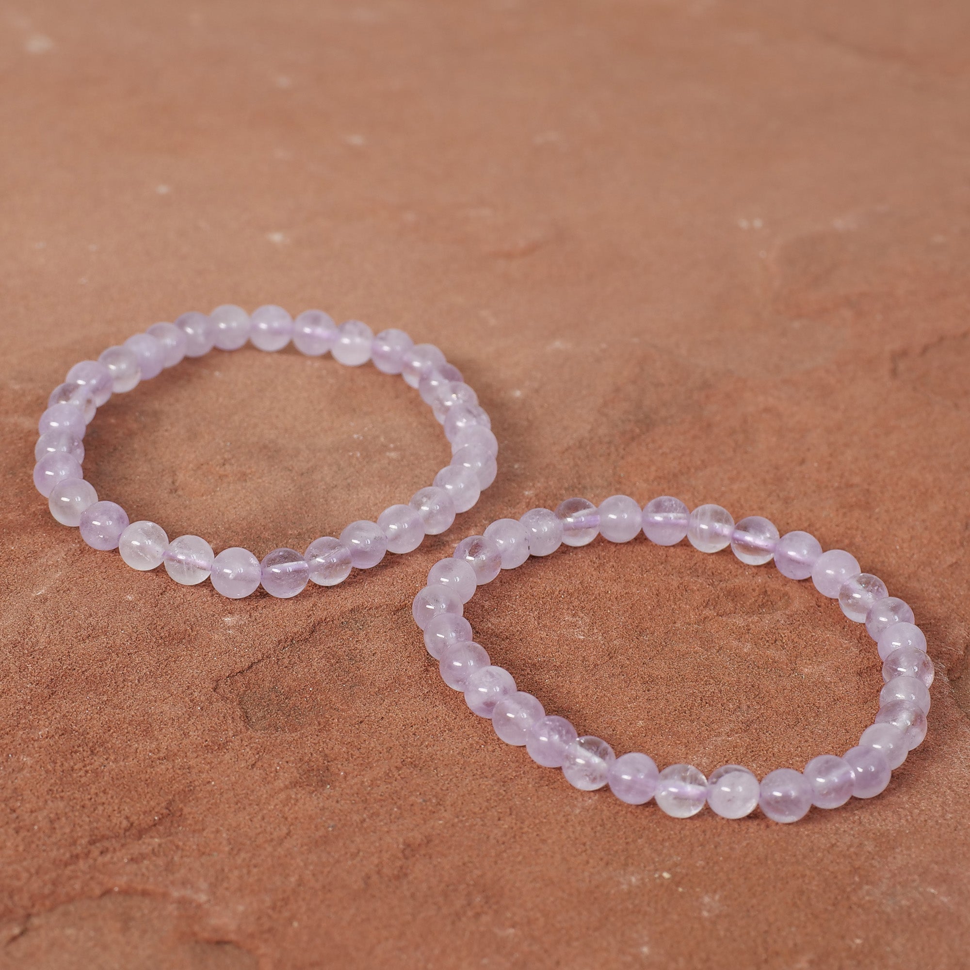 Lavender Amethyst Bracelet Jewelry: Bracelet Milk and Honey 6mm