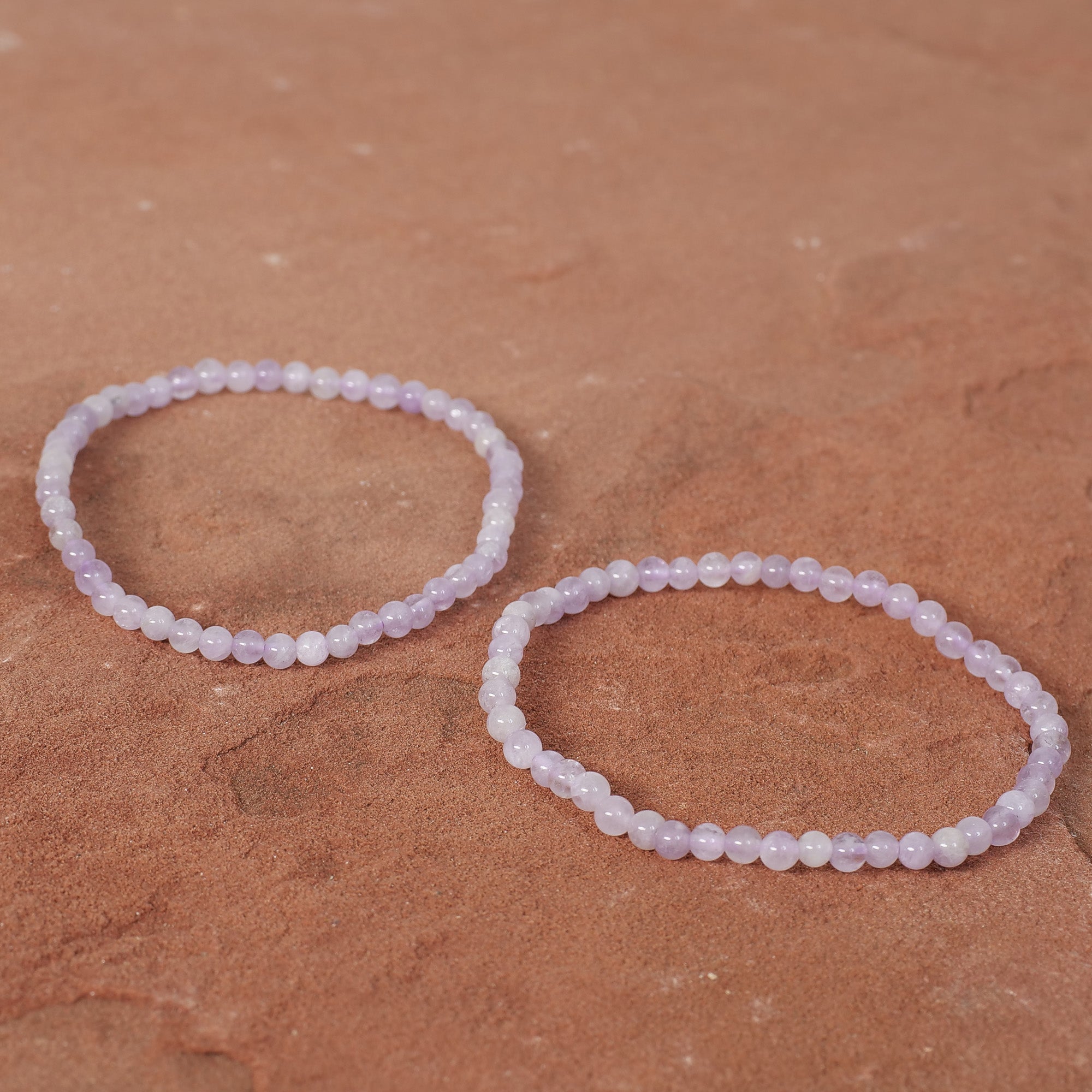 Lavender Amethyst Bracelet Jewelry: Bracelet Milk and Honey 4mm