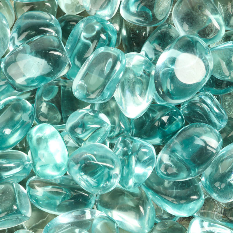 Light Blue Obsidian Tumbled Crystal Tumbled Crystal Magic