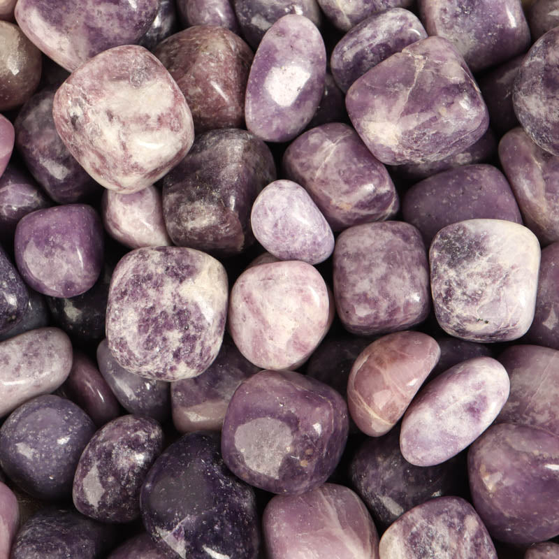 Lepidolite Tumbled Crystal Tumbled Crystal Magic