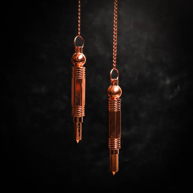 Copper Plated Point Pendulum Gifts & Decor: Pendulum Crystal Magic online 