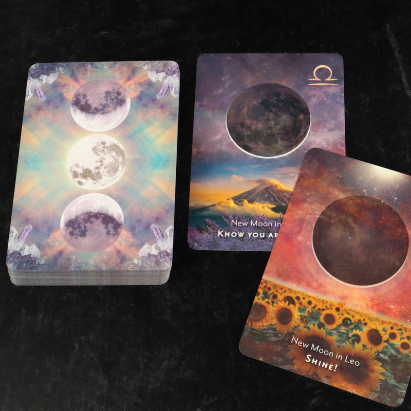 Moonology Manifestation Oracle Cards Books & Tarot Crystal Magic online 