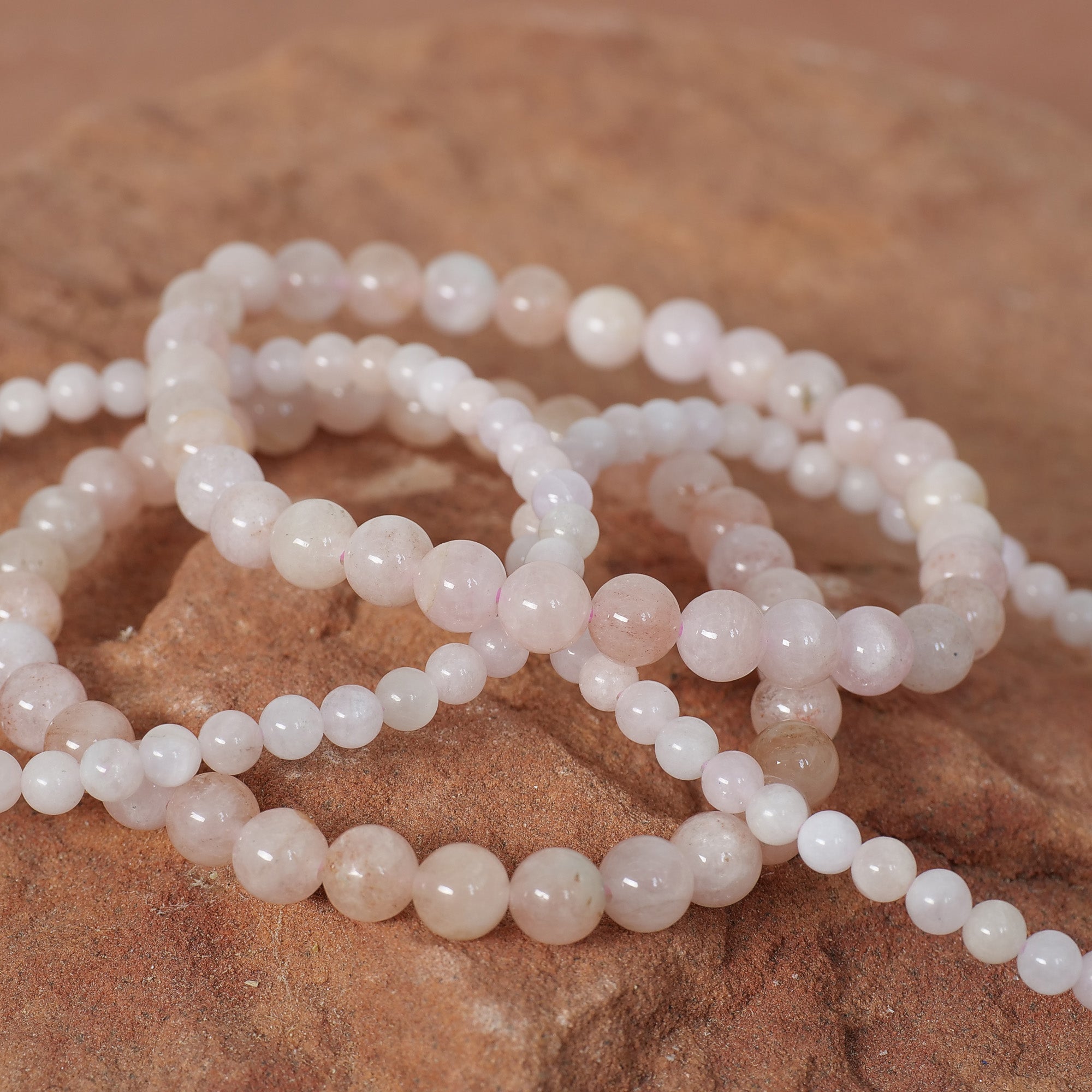 Morganite Bracelet Jewelry: Bracelet Milk and Honey
