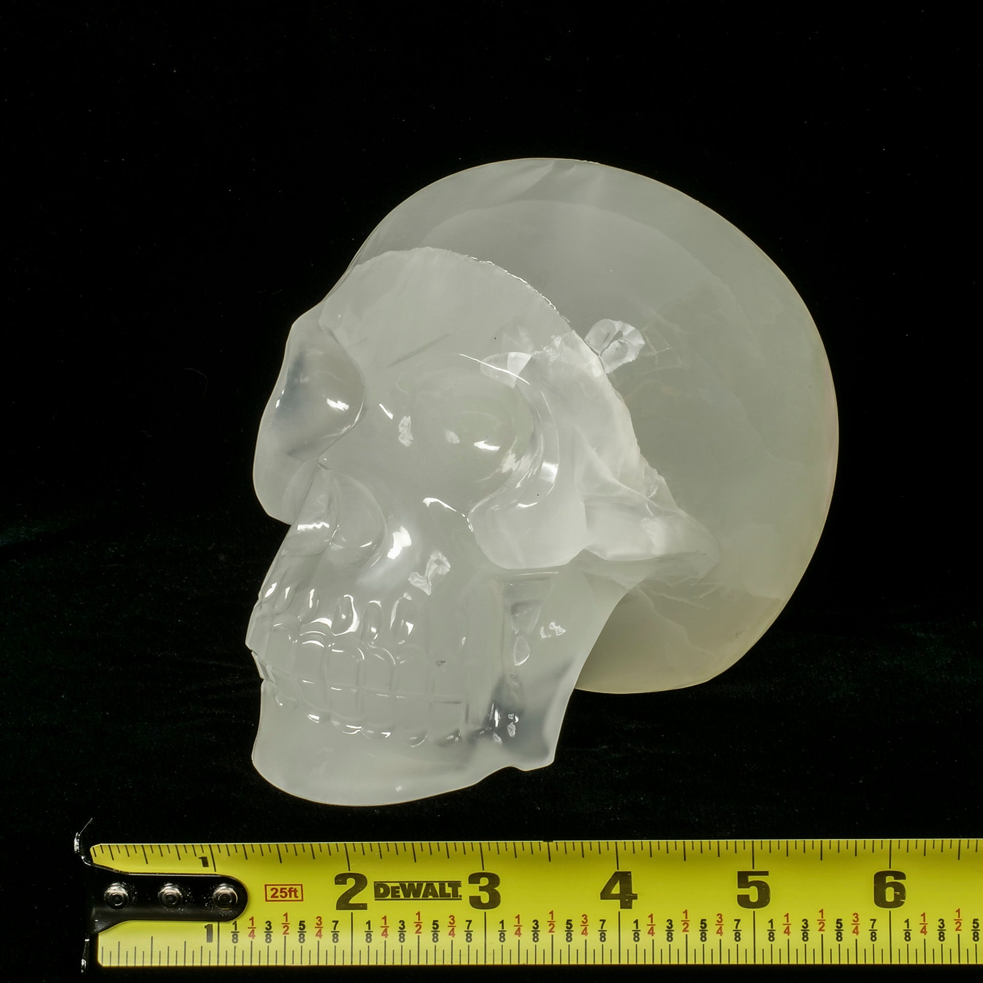 White Onyx Skull Crystal Skull Crystal Magic