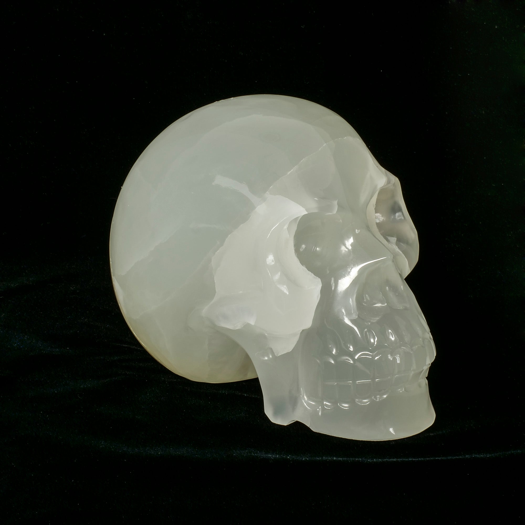 White Onyx Skull Crystal Skull Crystal Magic