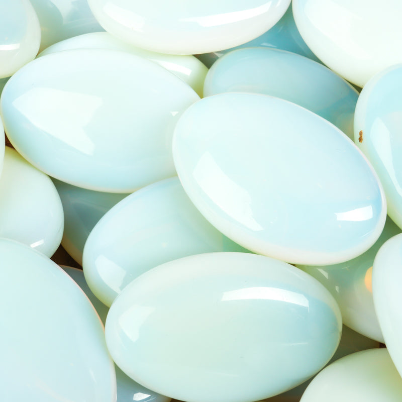 Opalite Palm Stone Crystal Palm Stones Crystal Magic