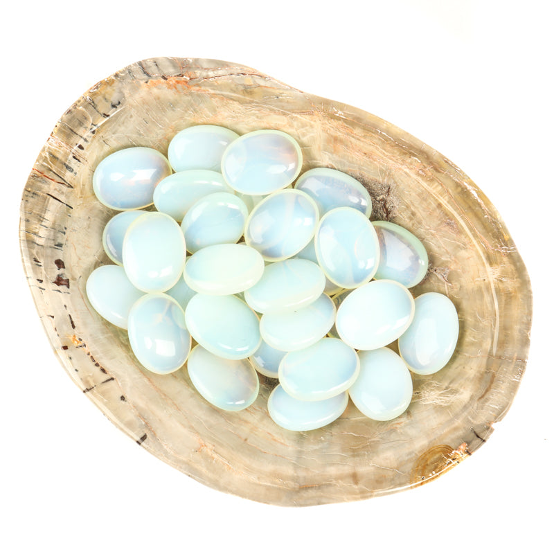 Opalite Palm Stone Crystal Palm Stones Crystal Magic