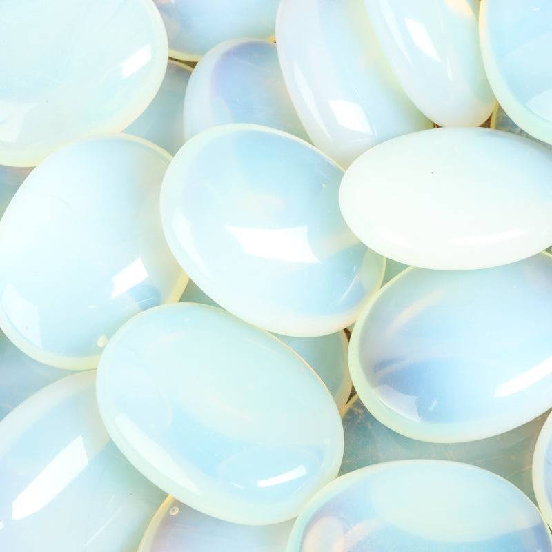 Opalite Palm Stone Crystal Palm Stones Crystal Magic