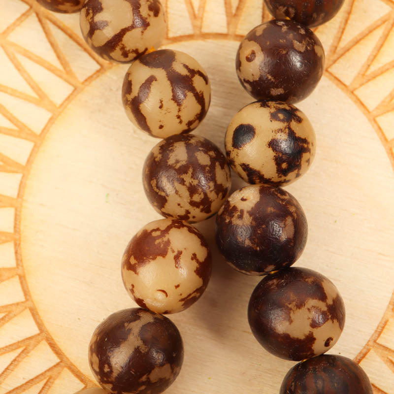 Buri Palm Nut Wrist mala Jewelry: Mala Namu Baru