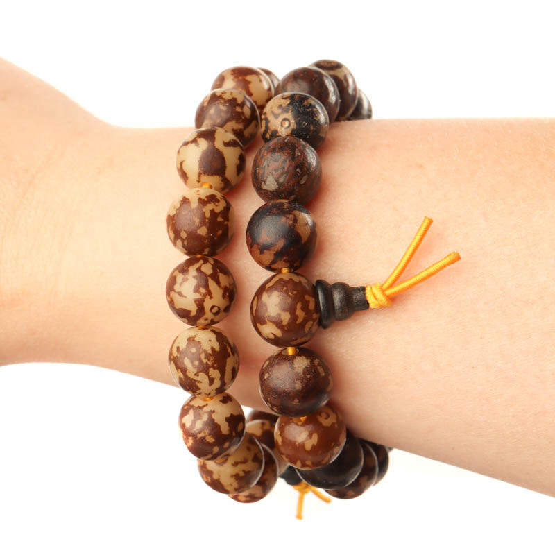 Buri Palm Nut Wrist mala Jewelry: Mala Namu Baru