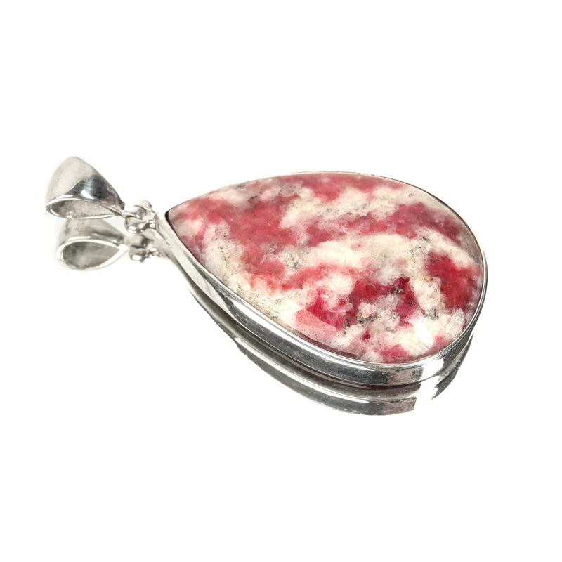 Pink Tourmaline Teardrop Pendant Jewelry: Ring Starborn Creations