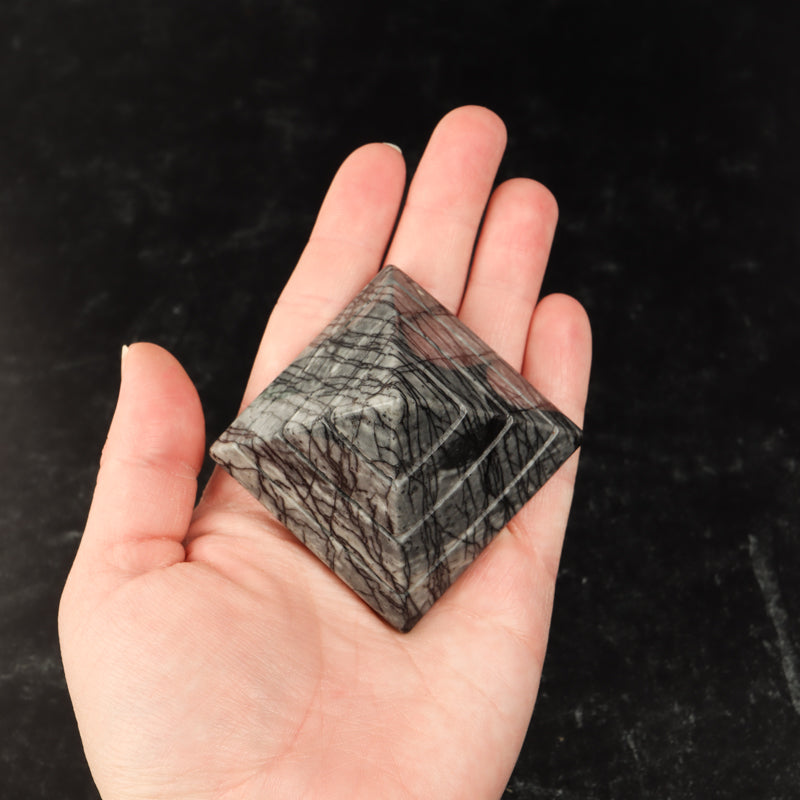 Pinolith Jasper Pyramid Crystal Pyramid Crystal Magic online Medium