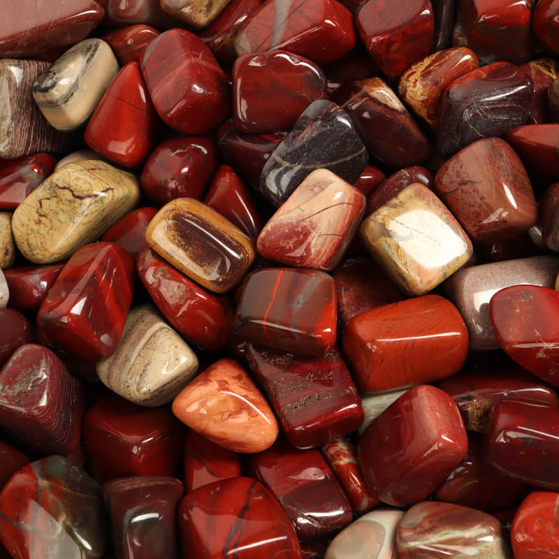 Polished Poppy Jasper Healing Crystals