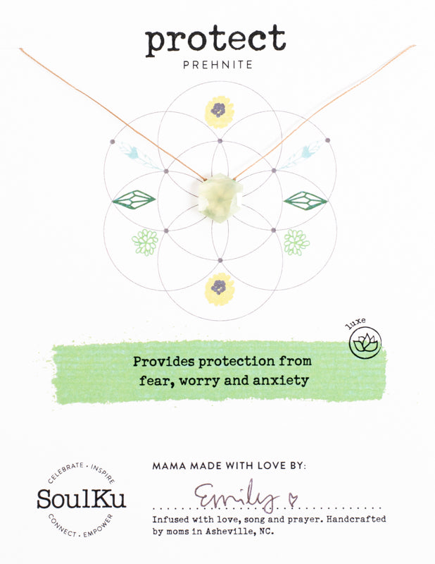 SoulKu Intention Necklaces Jewelry: Necklace Crystal Magic online Protect 