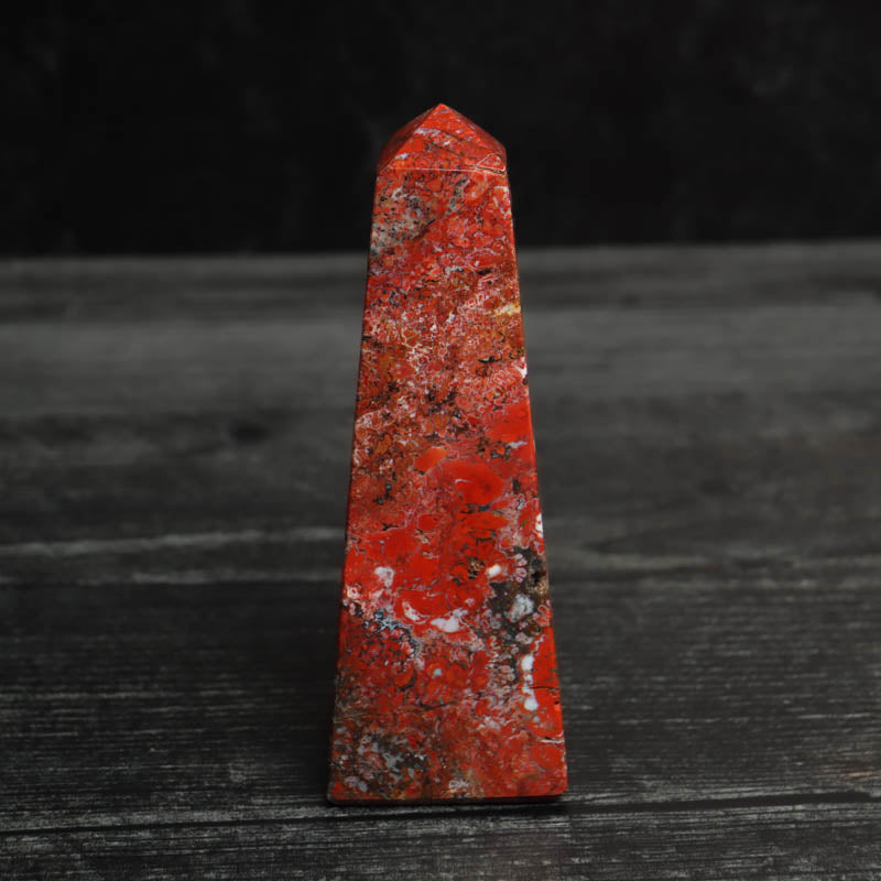 Red Jasper Obelisk
