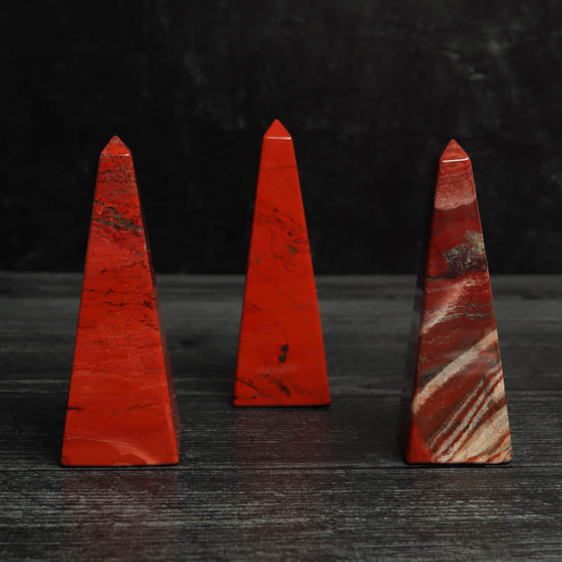 Red Jasper Obelisk
