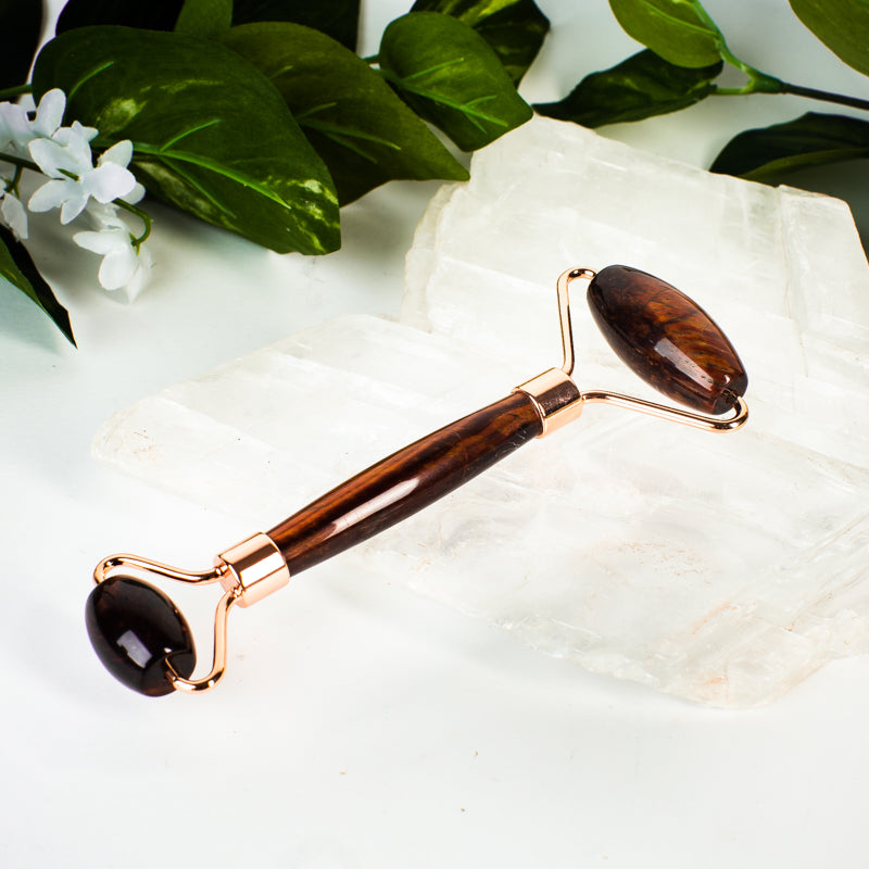 Red Tiger's Eye Massage Roller Body Care: Massage Roller Crystal Magic online