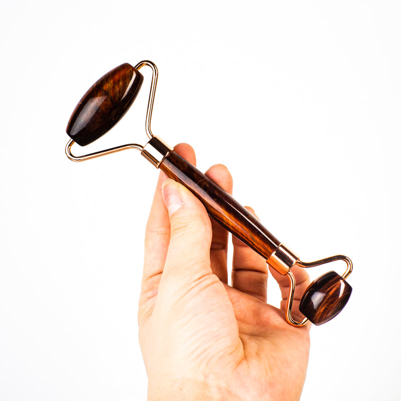 Red Tiger's Eye Massage Roller Body Care: Massage Roller Crystal Magic online
