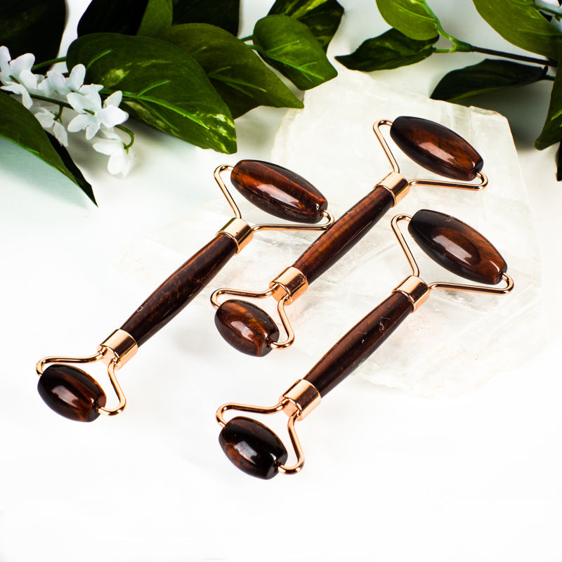 Red Tiger's Eye Massage Roller Body Care: Massage Roller Crystal Magic online