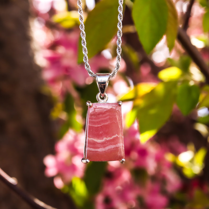 Rhodochrosite Pendant