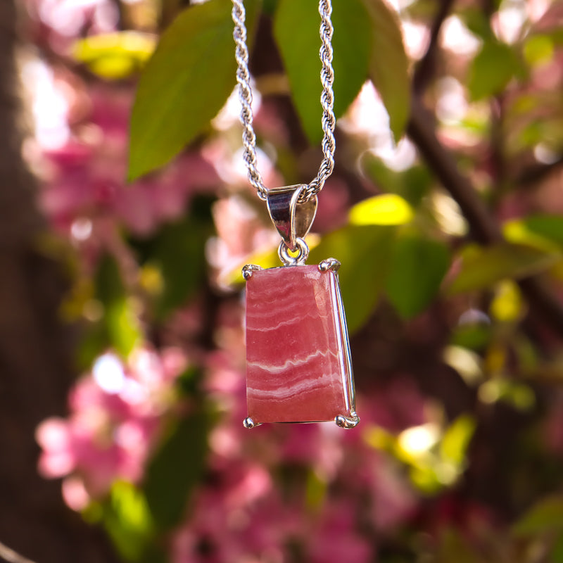 Rhodochrosite Pendant