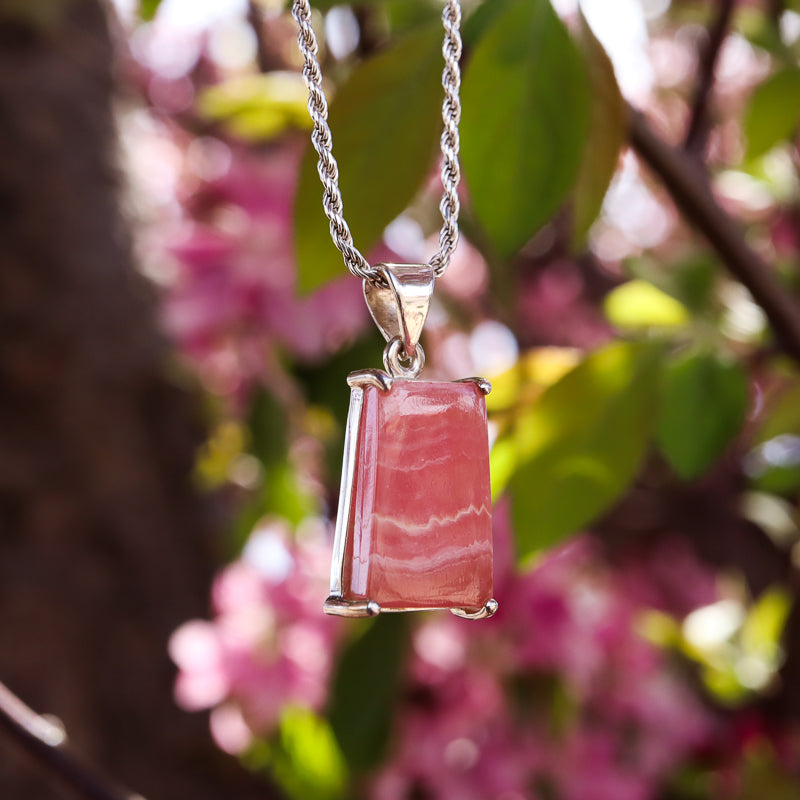 Rhodochrosite Pendant