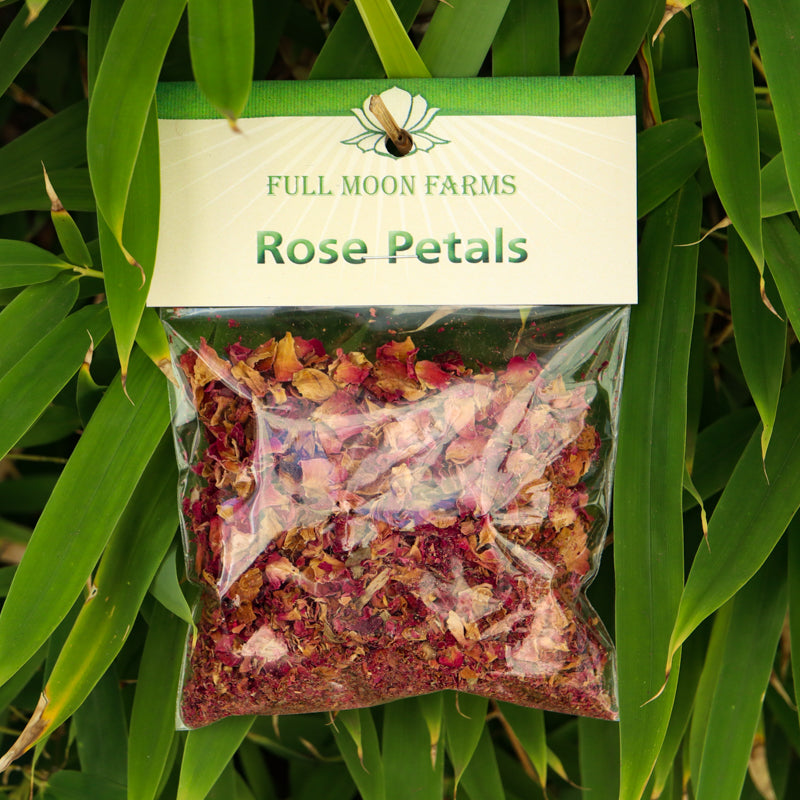 Rose Petals Incense Full Moon Farms