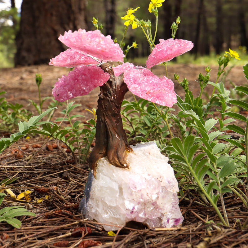 Rose Quartz Tree