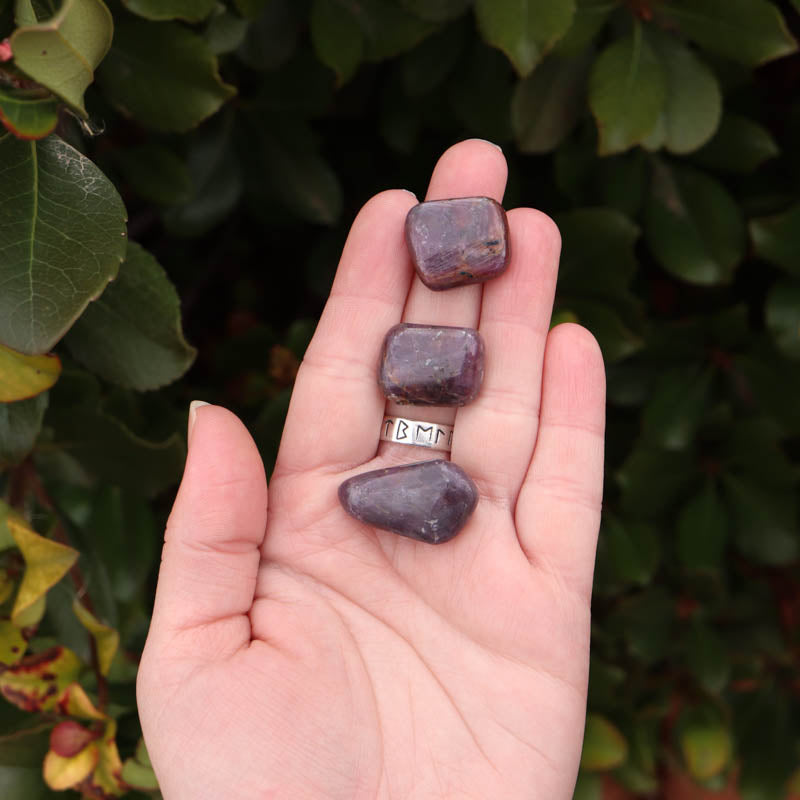 Ruby Tumbled Crystal Tumbled Aries