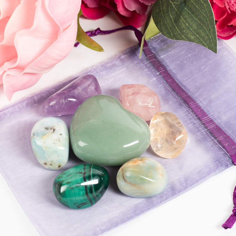 Self Love Tumbled Crystal Bundle Crystal Bundle Crystal Magic