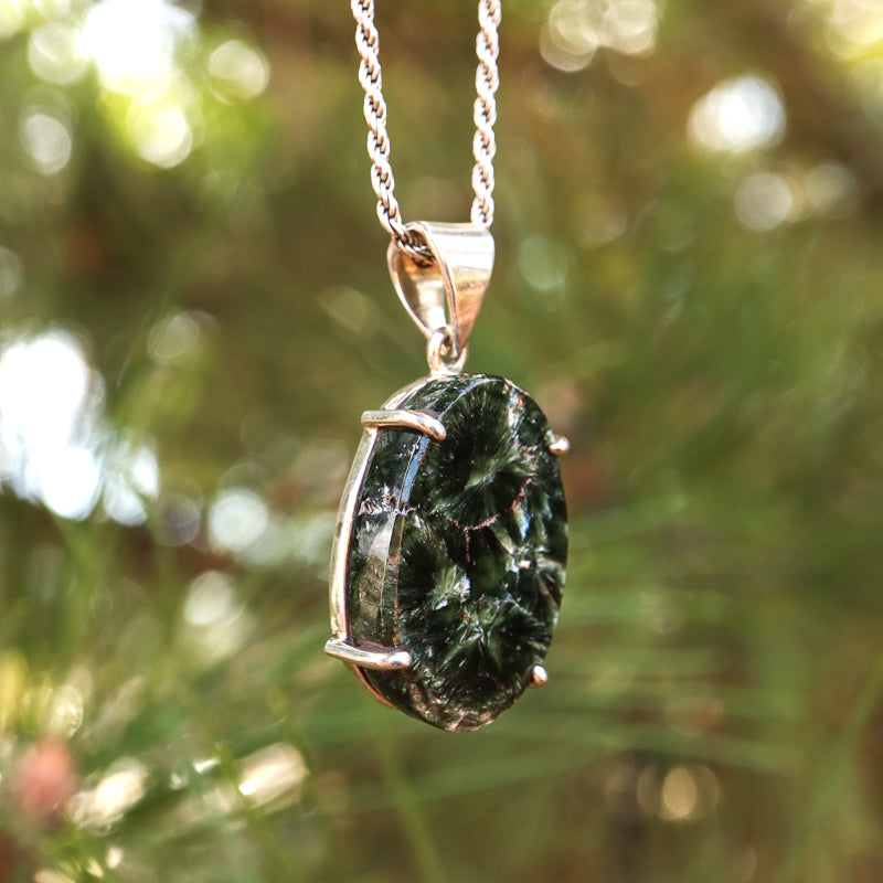 Seraphinite Pendant