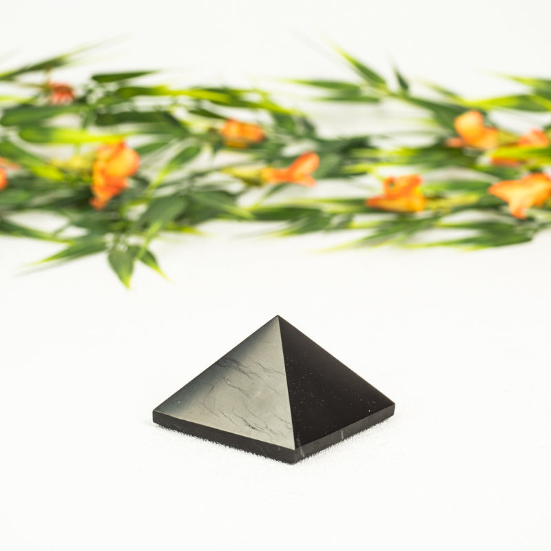 Shungite Pyramid Crystal Pyramid Crystal Magic