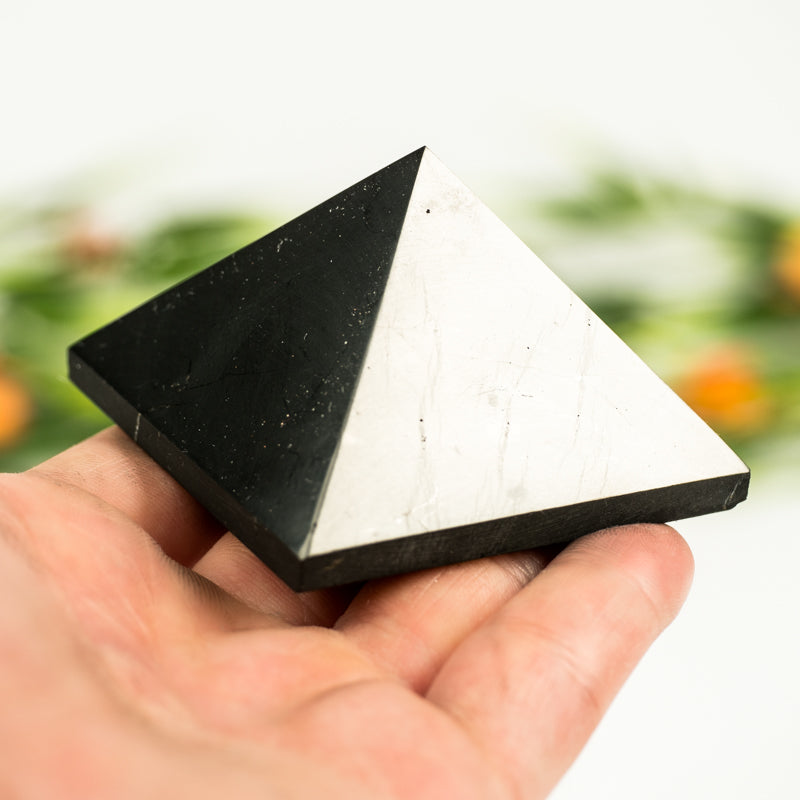 Shungite Pyramid Crystal Pyramid Crystal Magic