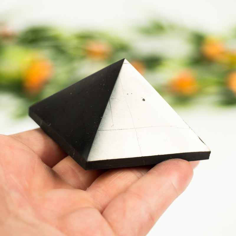 Shungite Pyramid Crystal Pyramid Crystal Magic Small