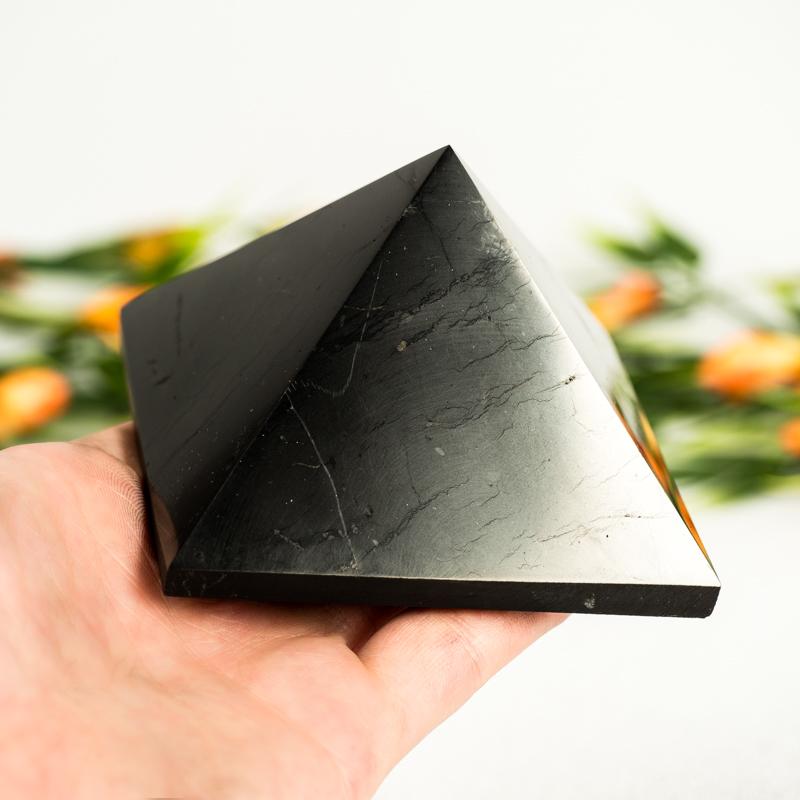 Shungite Pyramid Crystal Pyramid Crystal Magic Medium