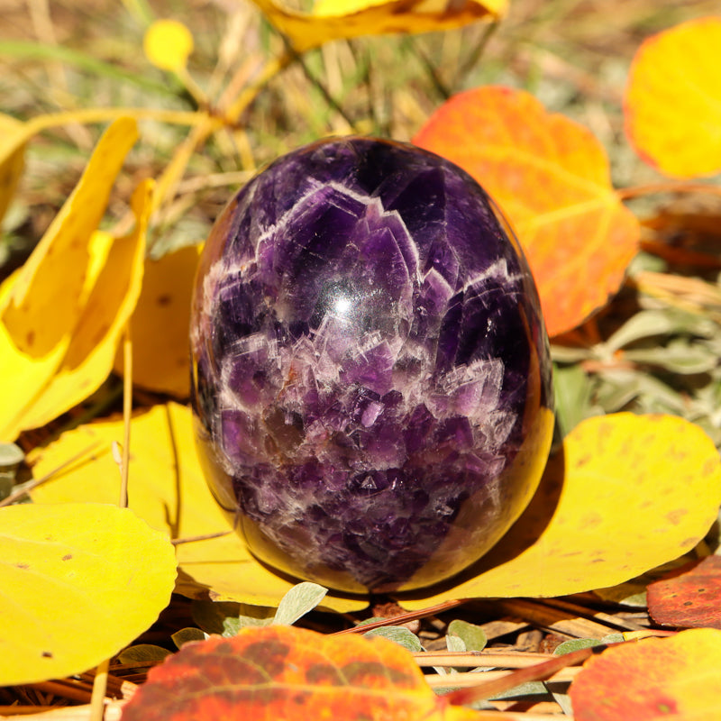 Amethyst Chevron Skull